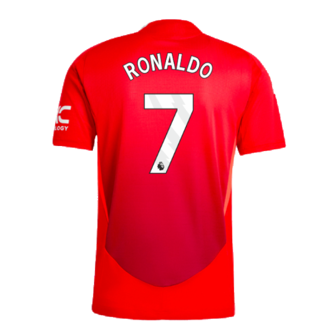 Affordable Man Utd Ronaldo 7 2024-2025 Man Utd Authentic Home Shirt...