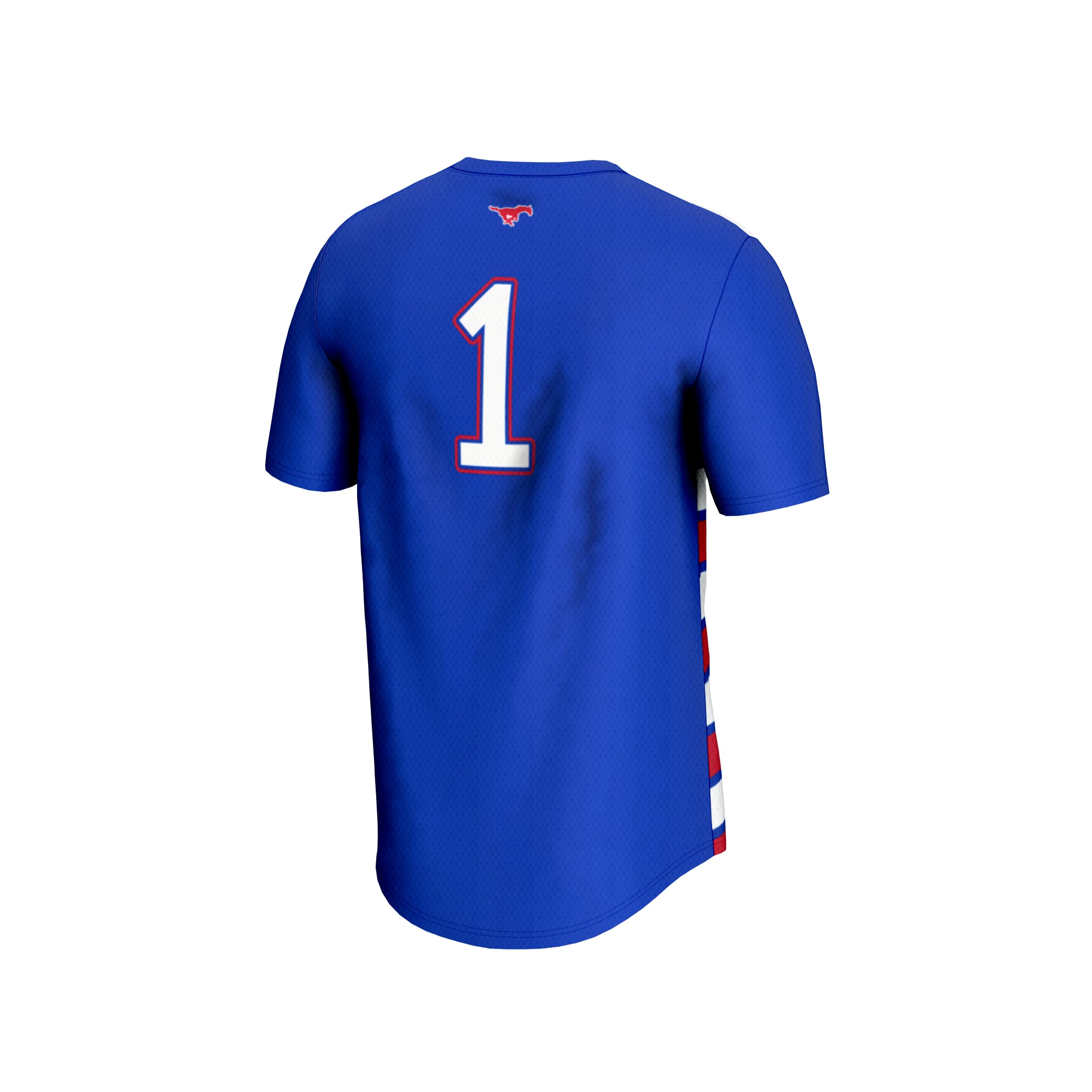 #1 SMU Mustangs GameDay Greats Unisex Lightweight Soccer Fashion Jersey - Royal