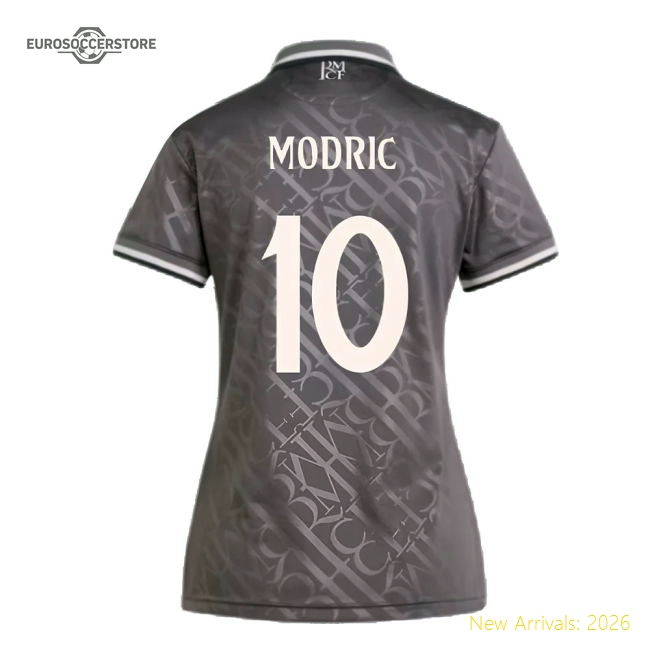 Refined Womens Football Team Modric Jersey 2024-2025 Quick-dry