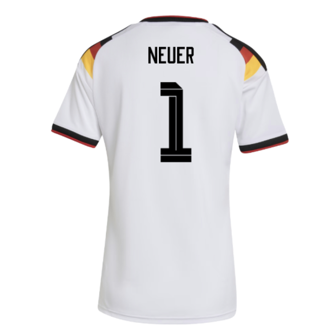Authentic Germany 2026-2027 Home Short Sleeve Shirt - Neuer Goalkeeper