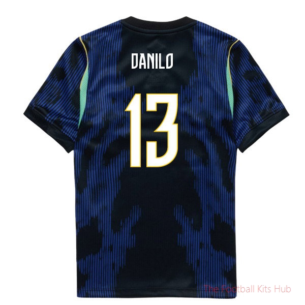 2026-2027 Brazil Away Kit Danilo #13 Mini National Team Shirt