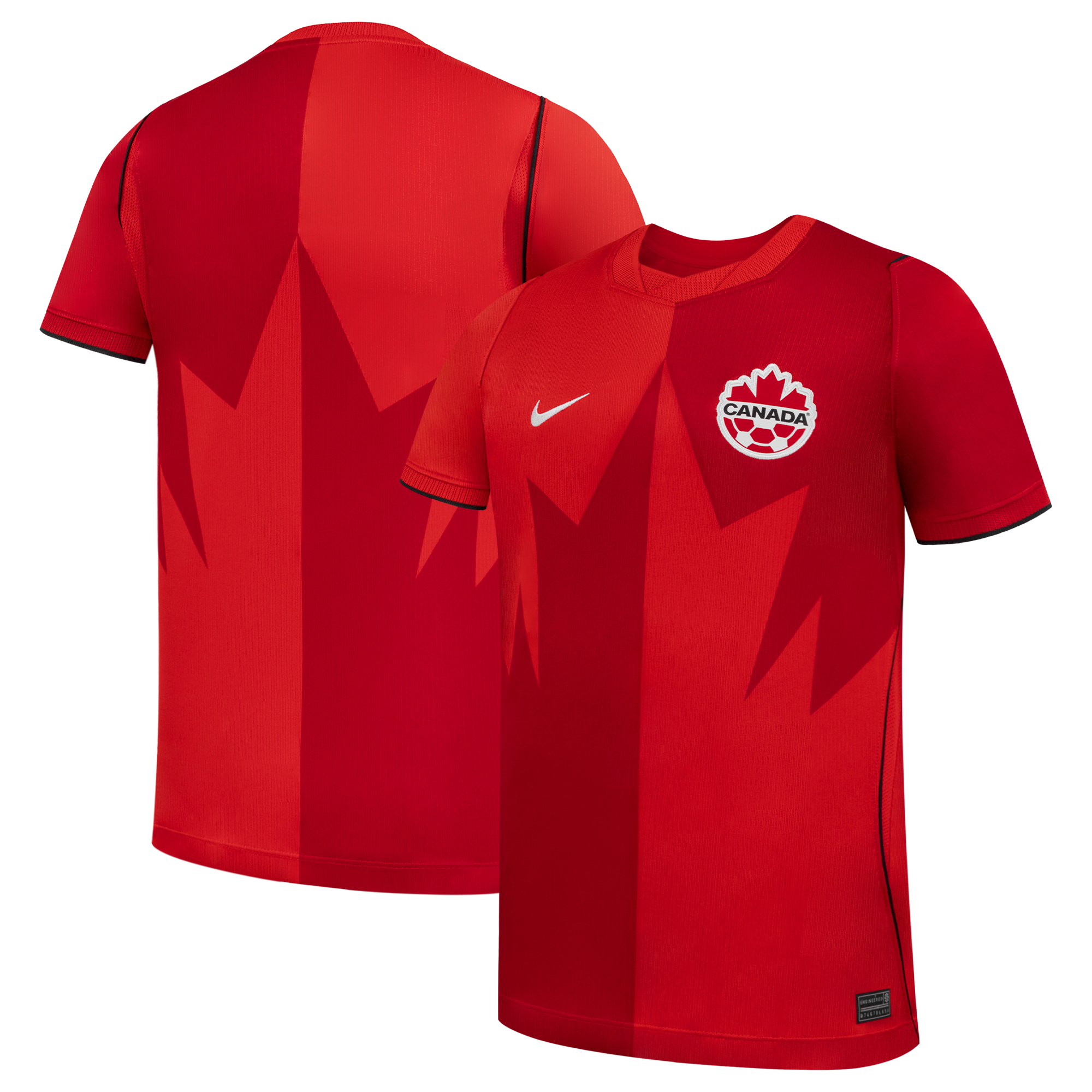 [SJH] Canada Soccer Youth 2026 Home Stadium Replica Jersey - Red