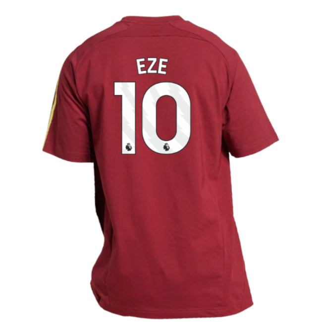 Official 2025-2026 Arsenal Ubp Tee (noble Maroon) (eze 10) - Premium