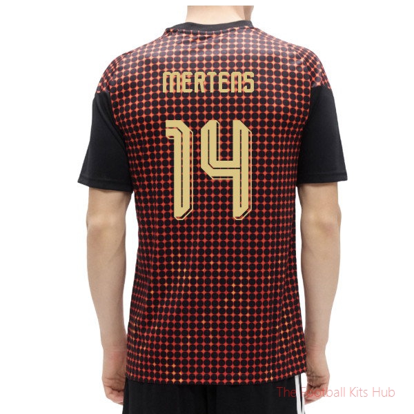 Belgium Pre-Match Shirt 2026-2027 Mertens #14 Soccer Jersey