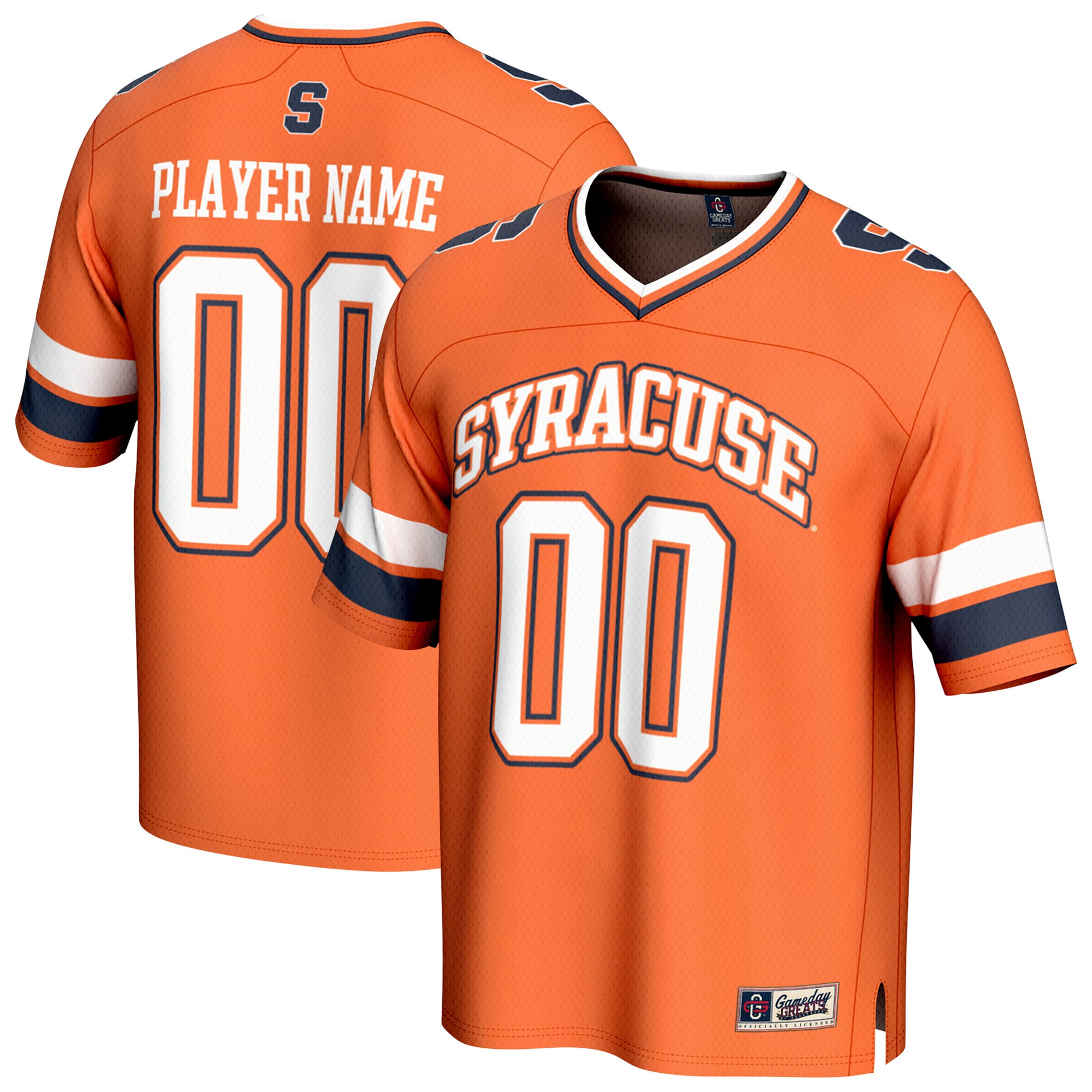 Syracuse Orange GameDay Greats Youth NIL Pick-A-Player Lightweight Collegiate Football Fashion Jersey - Orange