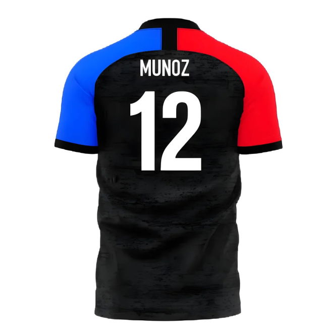 Crystal Palace Away Concept Football Kit Libero Munoz #12 Top Tier...