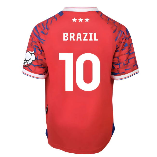 classic 2025-2026 Ipswich Town Away Shirt (Kids) (Brazil 10)