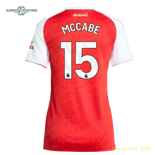 Modern Arsenal Womens Mccabe Jersey 2025-2026 Flexible