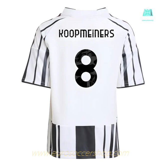 2025-2026 Juventus Home Mini Kit (Koopmeiners 8)
