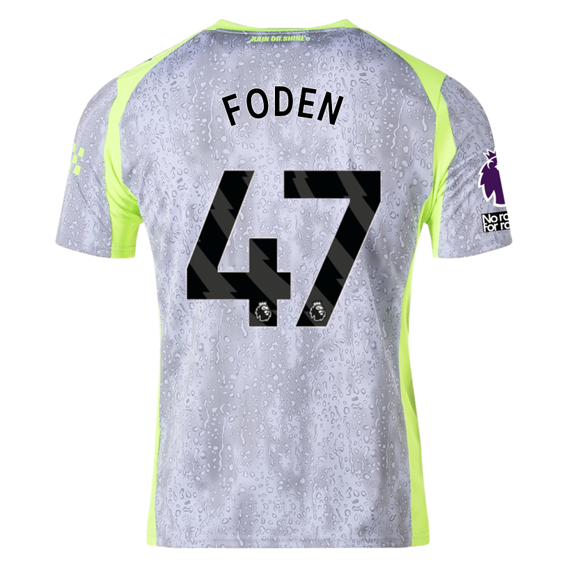 Manchester City Foden 2025-2026 UCL Third Jersey – Authentic Shirt