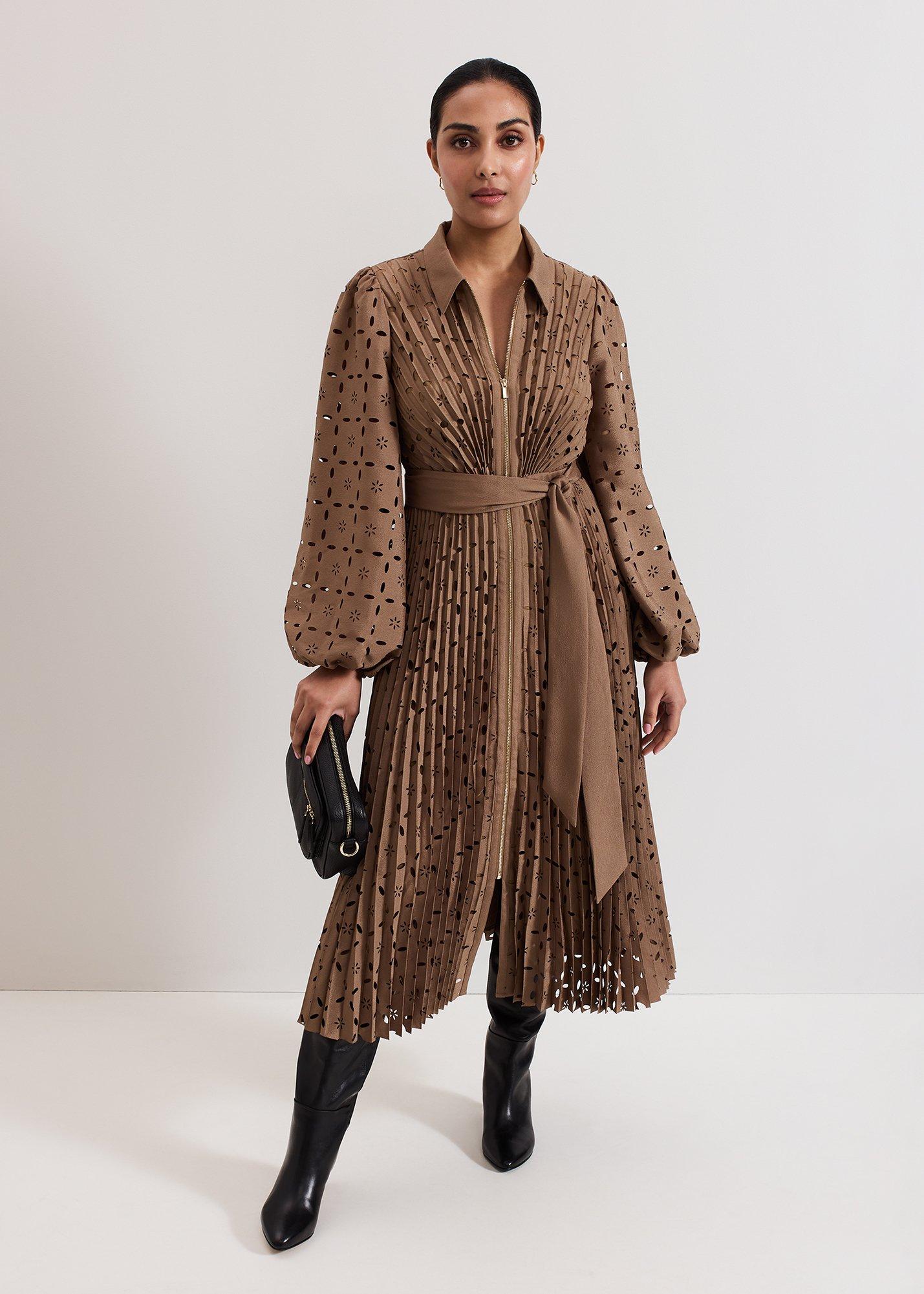 Petite Ryley Cut Out Shirt Dress