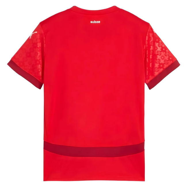 Genuine 2025-2026 Switzerland UEFA Home Jersey (Kids)