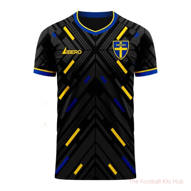 Sweden 2025-2026 Away Concept Football Kit (Libero) - Womens