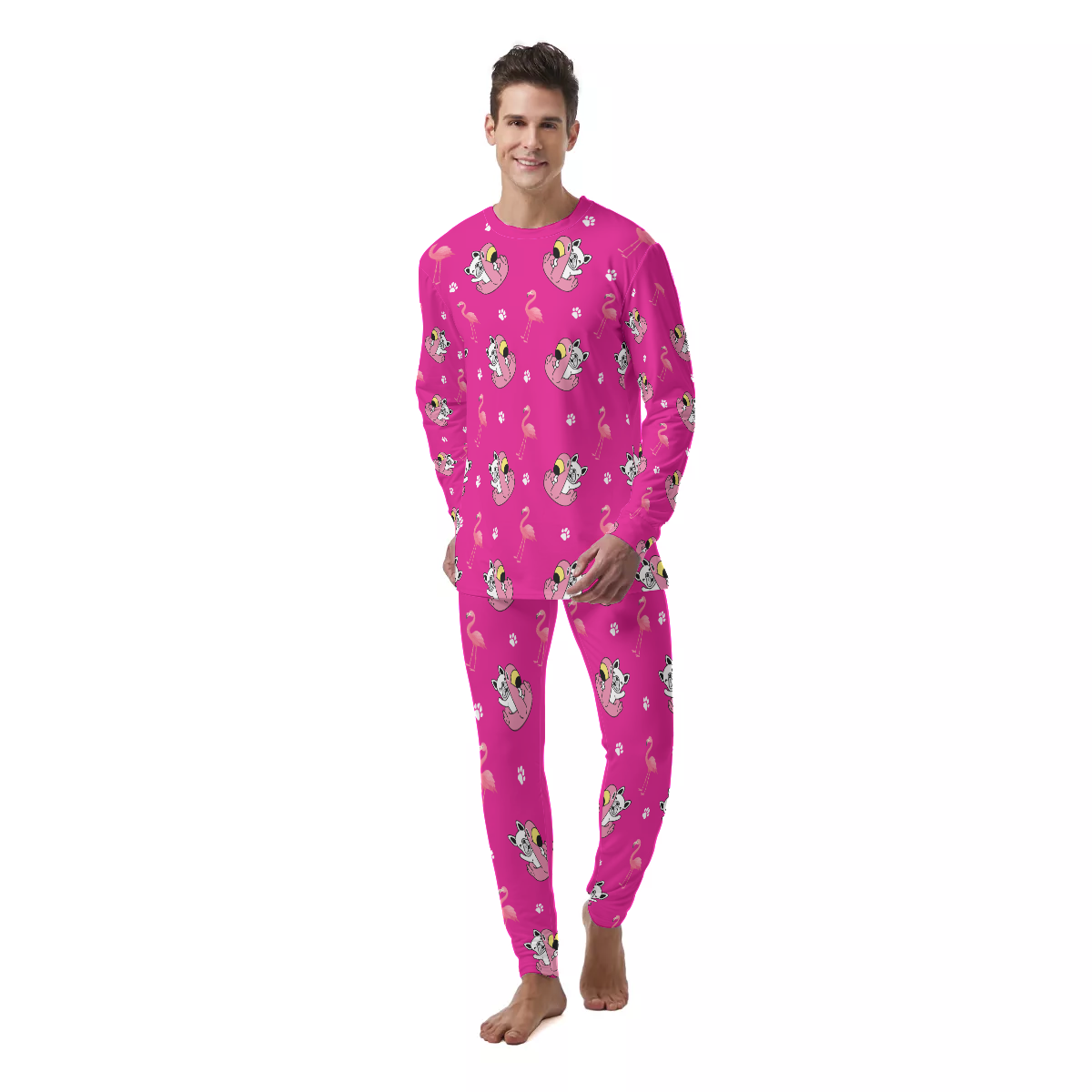 Warm Durable Oakey - Vet-recommended Men's Pajamas Pet Gear