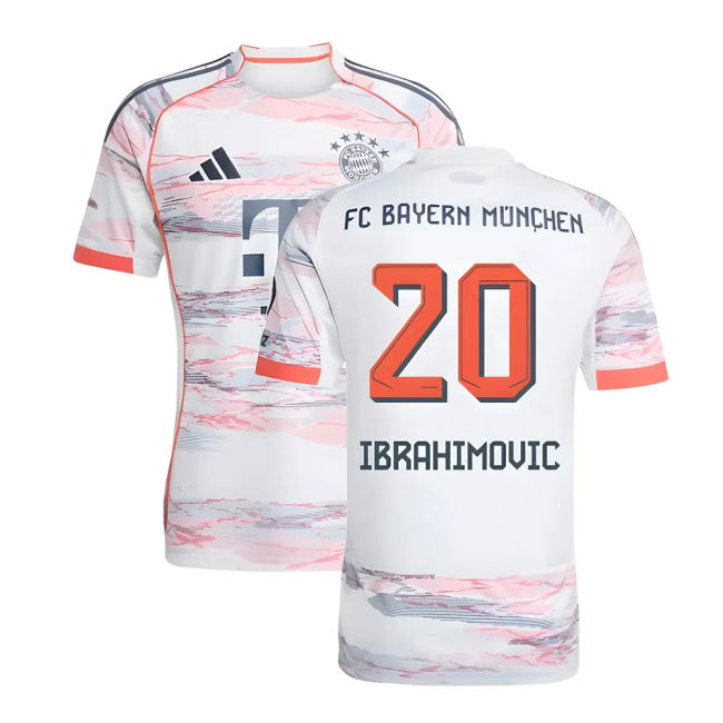 2025-2026 Bayern Munich Away Affordable Shirt (Ibrahimovic 20)