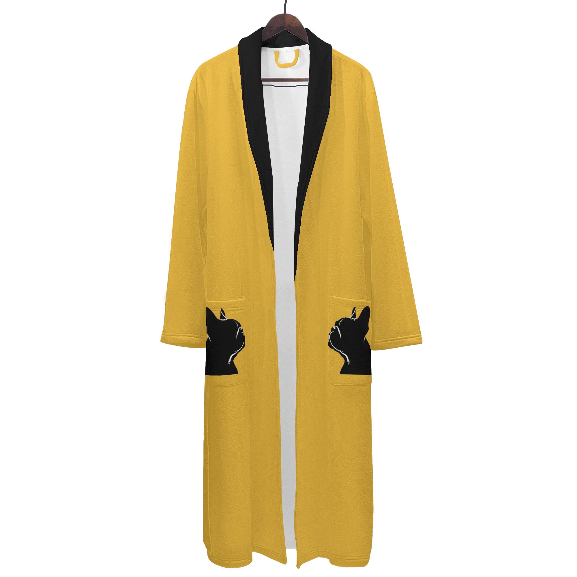 Safe Frenchie Moose - Comfortable Men Bathrobe Pet Gear