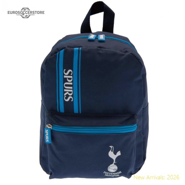 Official Tottenham Hotspur Fc Stripe Junior Backpack - Premium