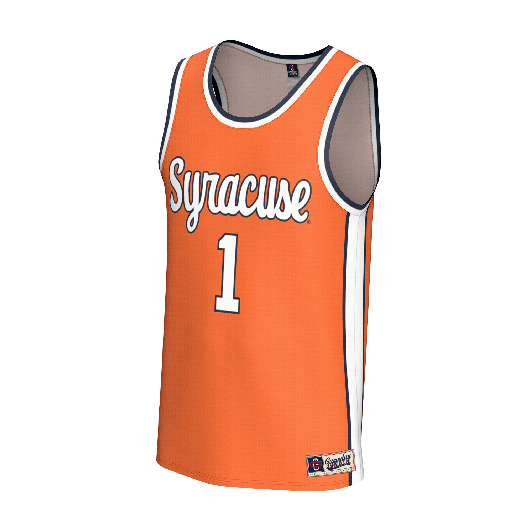 Syracuse Orange GameDay Greats Youth Lightweight Collegiate Basketball Fashion Jersey - Orange