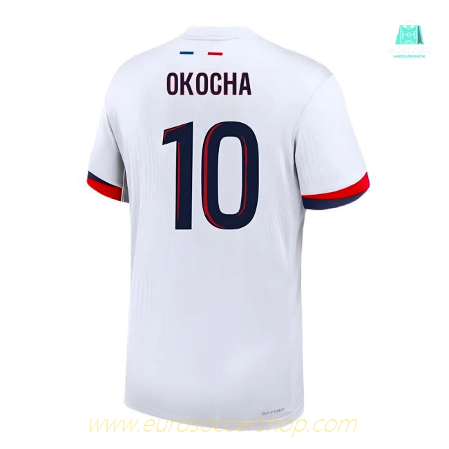 2024-2025 PSG Away Authentic Dri-ADV Shirt (Okocha 10)