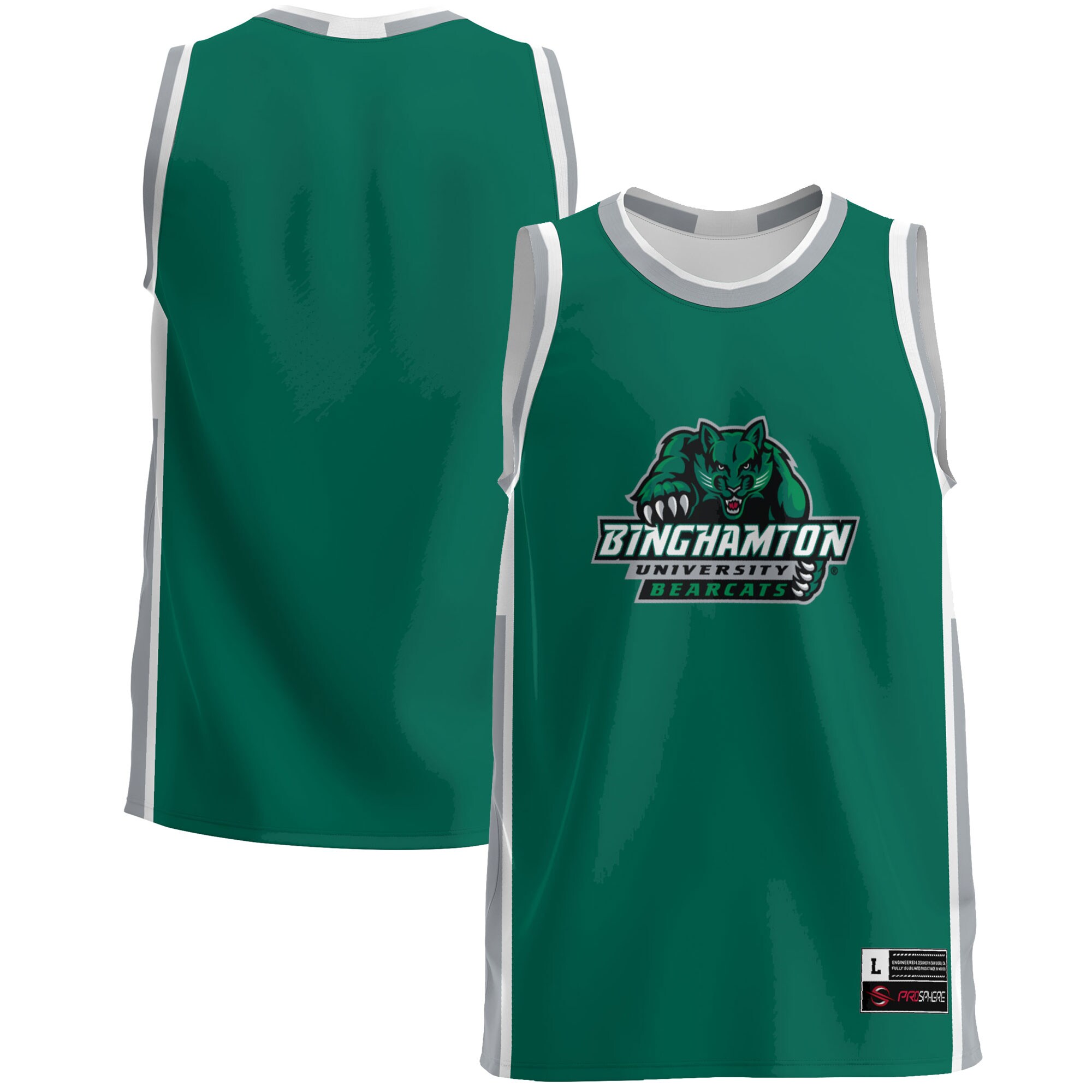 [NJP] Binghamton Bearcats GameDay Greats Lightweight Basketball Jersey - Green