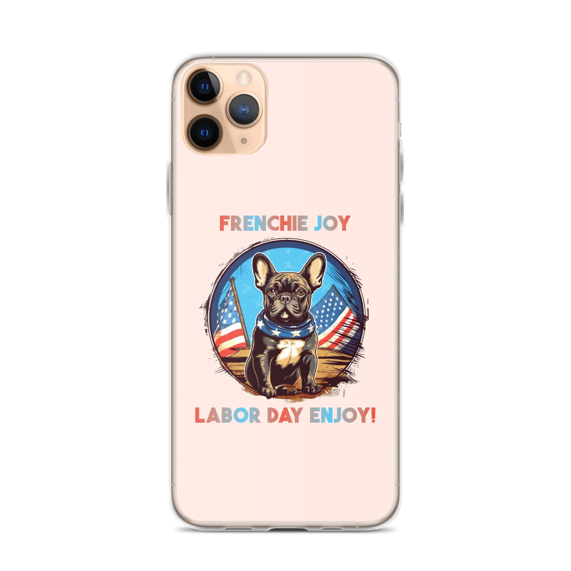 Frenchie Joy - Bulldog Clear Case For Iphone® For French Bulldogs