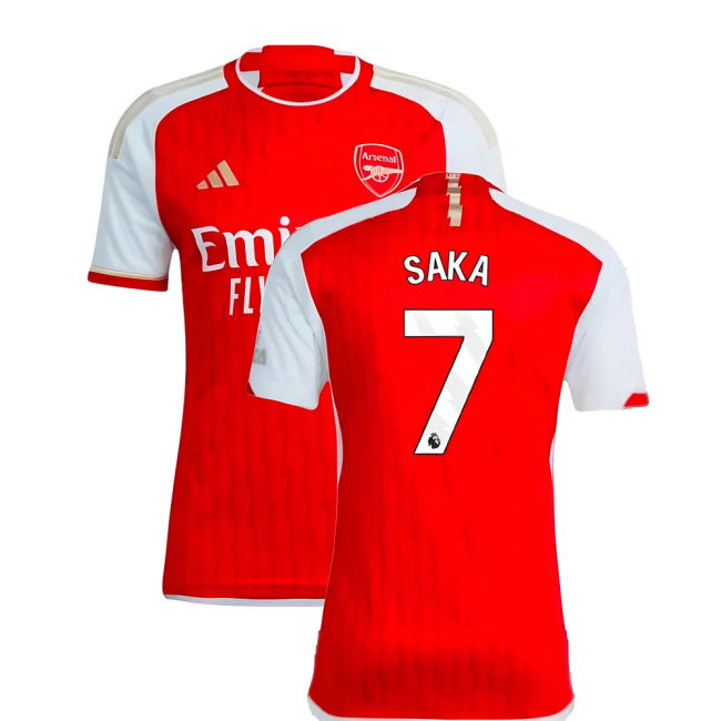 Authentic 2023-2024 Arsenal Home With Vintage Design - Long Lasting