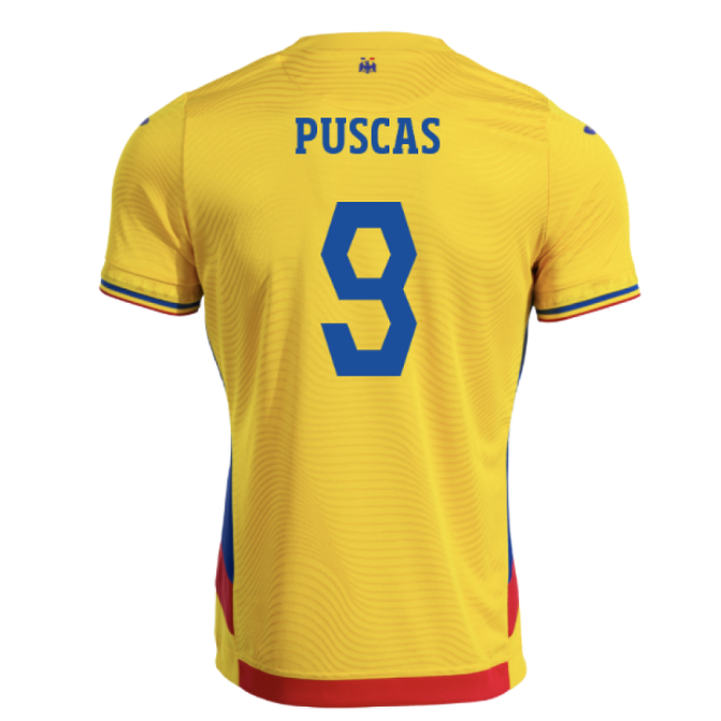 2025-2026 Romania Home Shirt (Puscas 9) Netherlands Quality