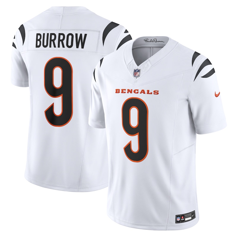 None Joe Burrow CIN Bengals Dynamic Authentic Jersey Game Day Wear