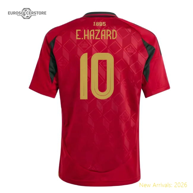 Belgium 2024-2025 Authentic Home Jersey (bel) Fashion-forward