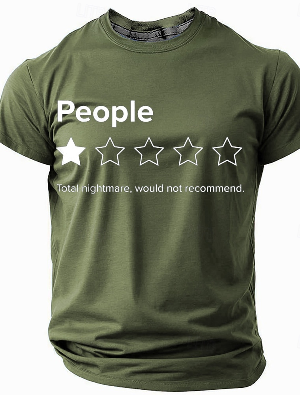 Men's Graphic T-Shirt: Funny 'Ich Höre Immer Nur Mimimi' German Saying, Short Sleeve Lifestyle Humor Tee