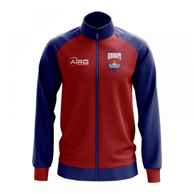 Premium Kiribati Concept Football Track Jacket (Red) Jersey