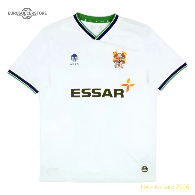 Authentic 2023-2024 Tranmere Rovers Home Shirt - Premium Quality Baby