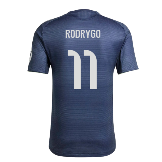 2025-2026 Real Madrid Away Premium Football Shirt (Rodrygo 11)