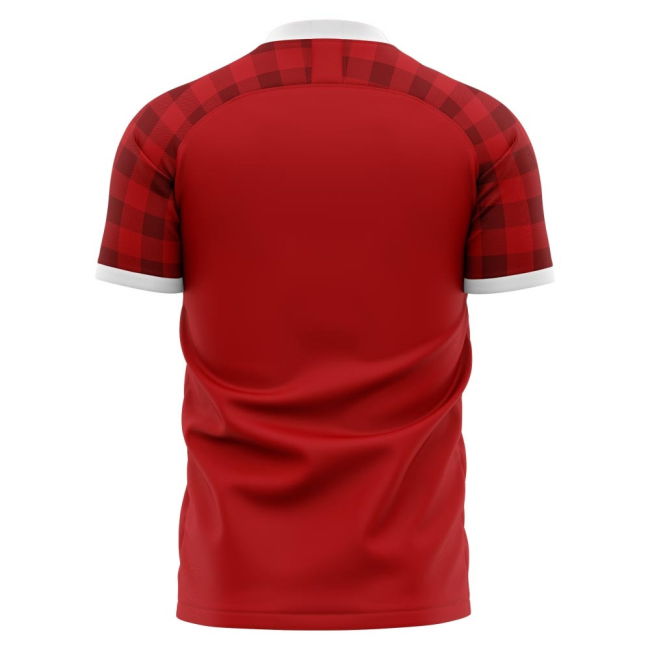 Official 2025-2026 Reims Home With Vintage Design - Ligue 1 Mvp