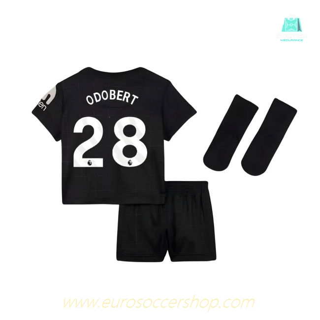 2025-2026 Tottenham Away Baby Kit (Odobert 28)