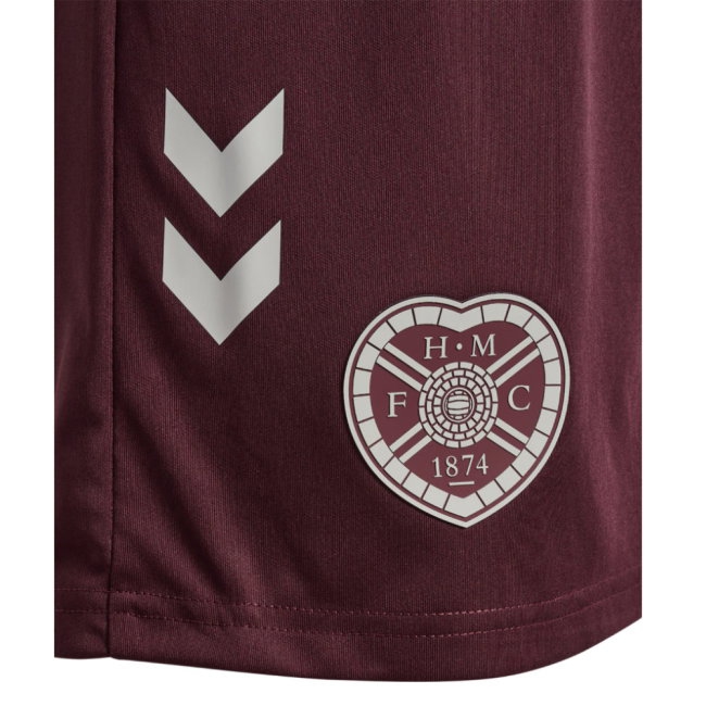 [LLS] 2026-2027 Hearts Away Shorts (Maroon)