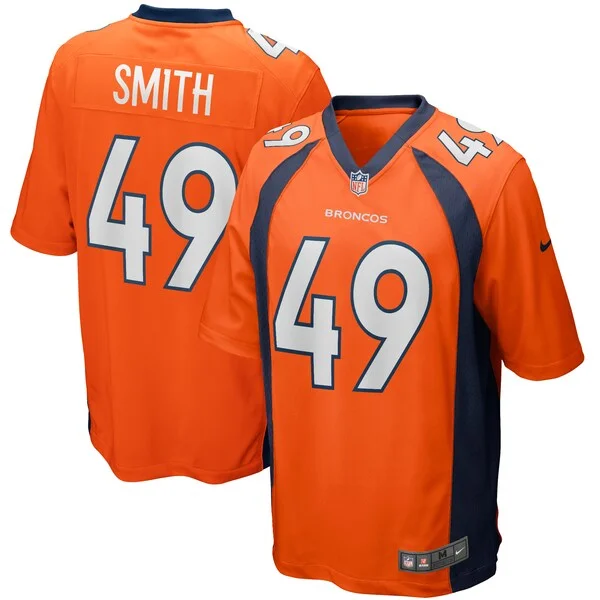 Performance None Game Jersey - Premium Orange NFL Fan Jersey | Game...