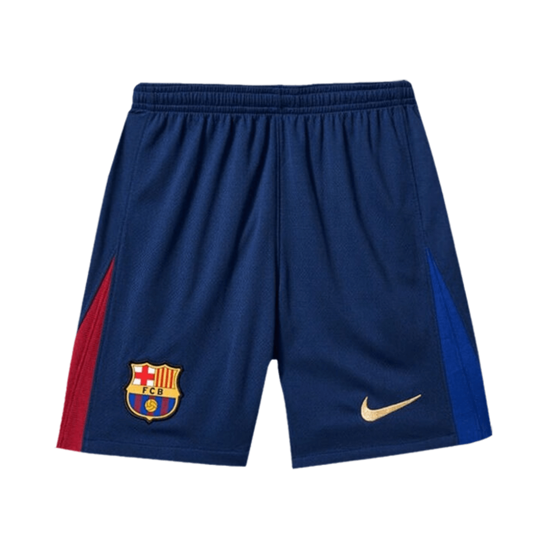 Barcelona Home Soccer Shorts 2024/25 Authentic Kit