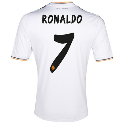 Performance Driven 13-14 Real Madrid 7 Ronaldo Home Jersey Shirt