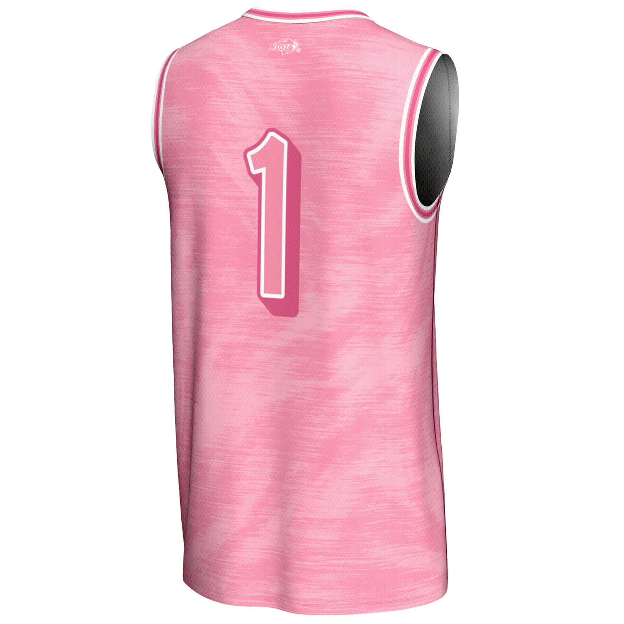 [NJP] NDSU Bison GameDay Greats Unisex Lightweight Basketball Fashion Jersey - Pink