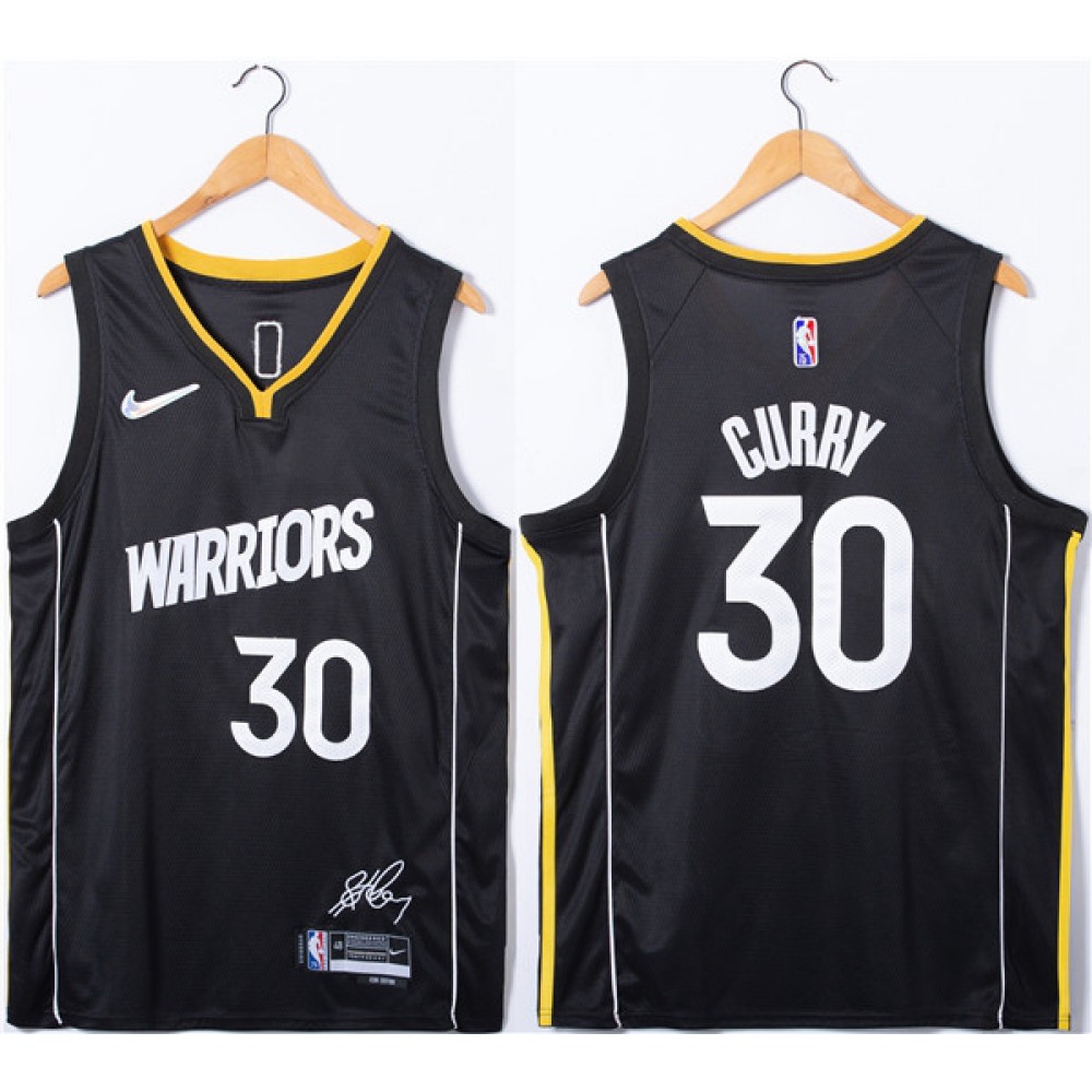 Classic Jersey Golden State Warriors Stephen Curry30 Black -
