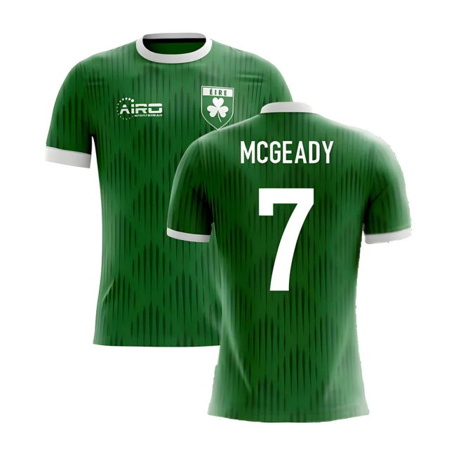2025-2026 Ireland Airo Concept Home Shirt (McGeady 7) - Kids