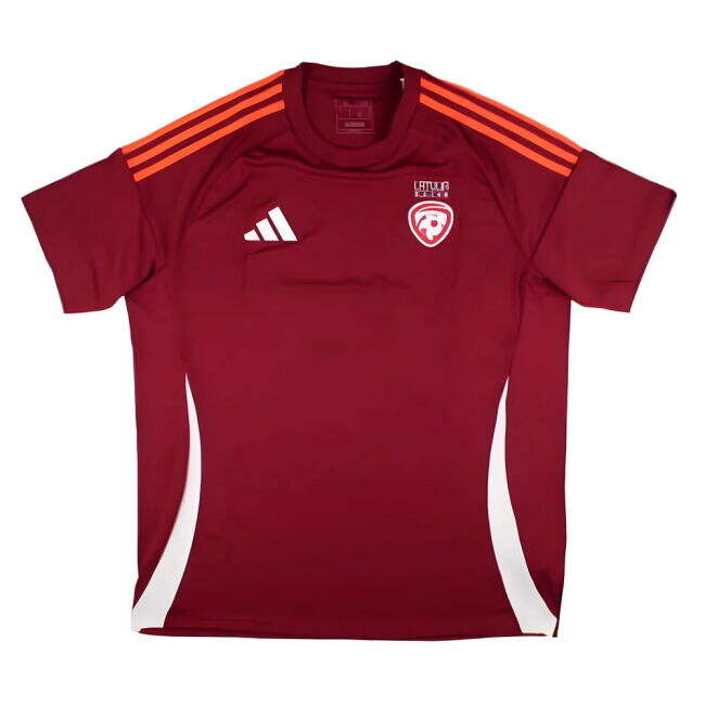 Cheap 2024-2025 Latvia Home Fan Shirt Money Saving