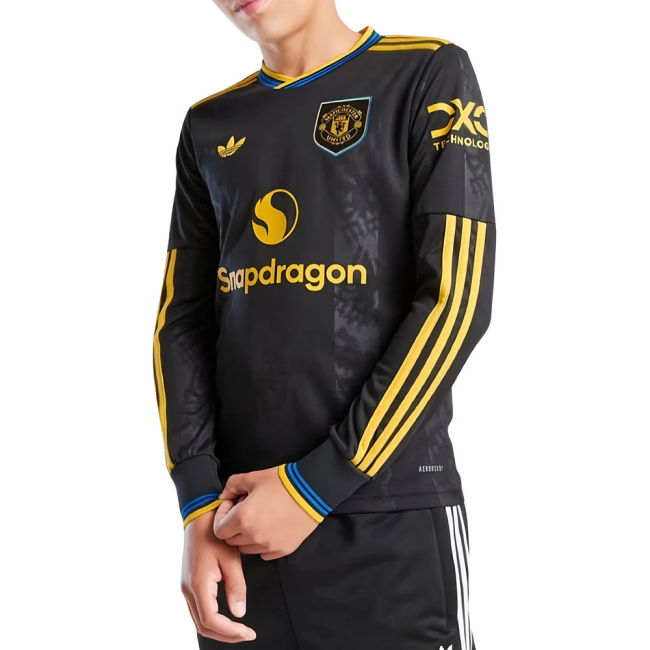 2025-2026 Man Utd Long Sleeve Third Top (Kids) (V.Nistelrooy 10)
