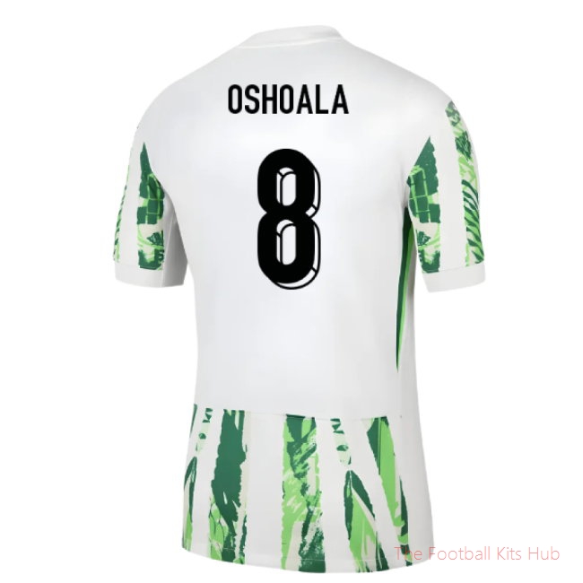 2025-2026 Nigeria Womens Team Away Shirt (Unisex) (Oshoala 8)