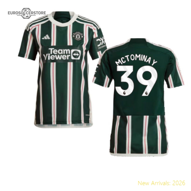 2023-2024 Premier League Team Away Jersey Mctominay Thermal Technology