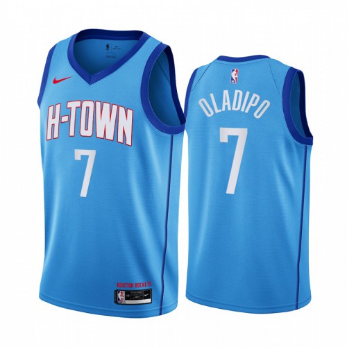 Blue TOR Houston Rockets #7 Nike Authentic Jersey Premium Quality