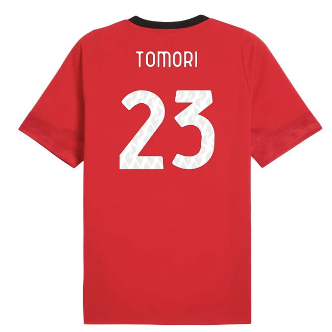 Tomori 23 Unique Rare Quality AC Milan Training Rare Jersey
