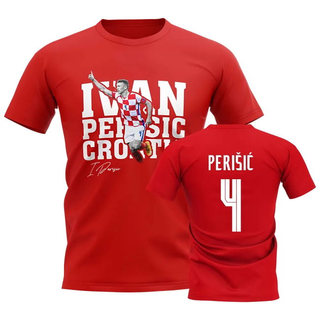 Premium Ivan Perisic Croatia Performance Durable Soccer