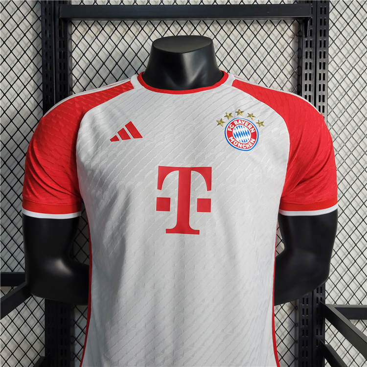 Authentic Bayern Munich 2324 Home Shirt Authentic Version